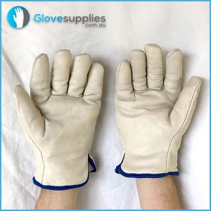 Fleece Lined Leather Rigger Glove - for more info go to glovesupplies.com.au