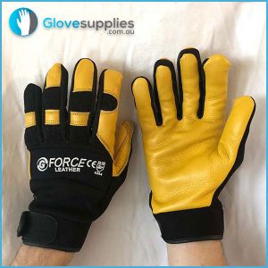 Soft Leather Mechanics Gloves - for more info go to glovesupplies.com.au