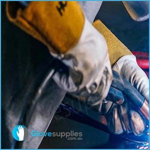 Kevlar TIG Welding Gauntlet - for more info go to glovesupplies.com.au